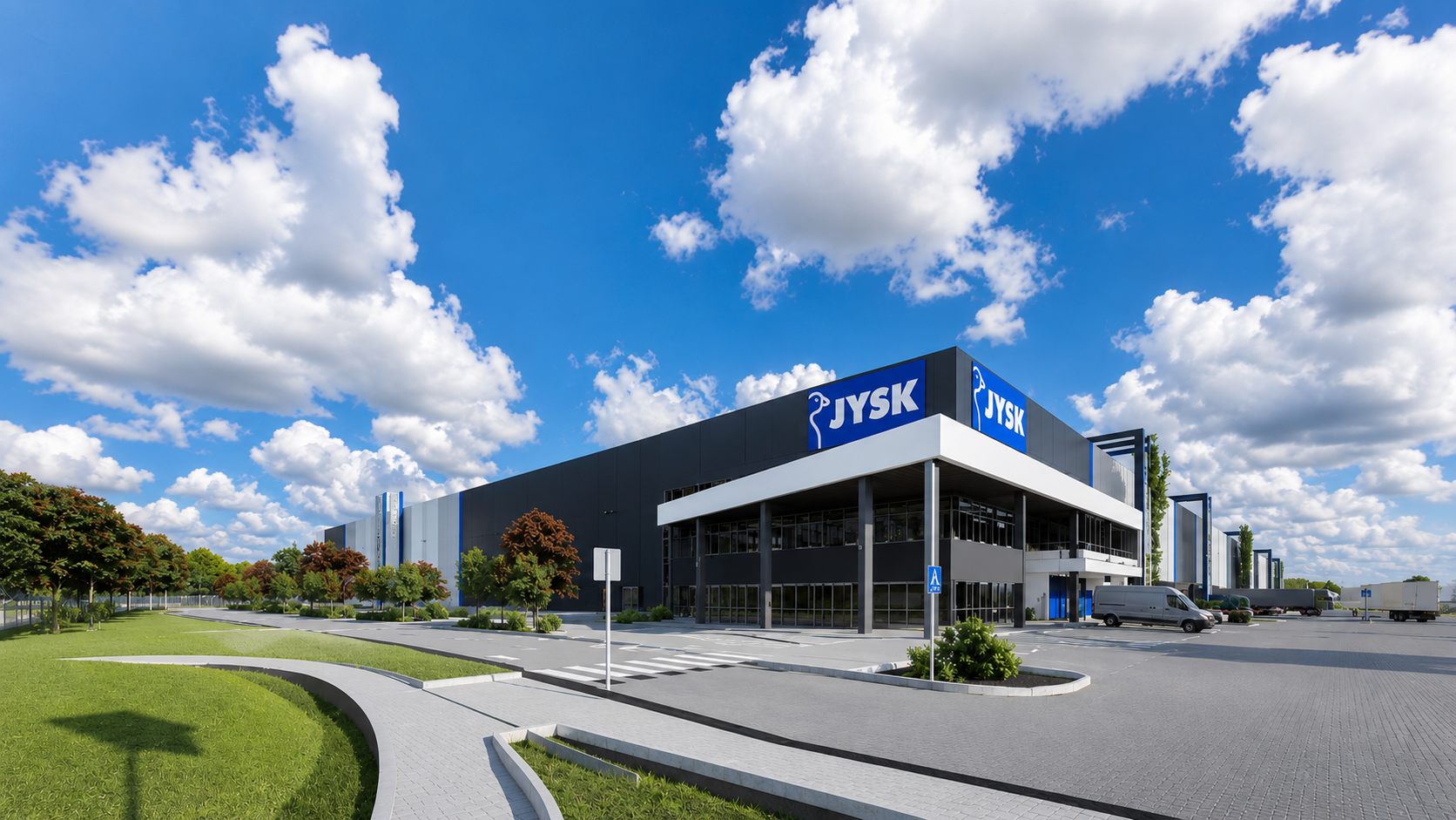 Qeeper Heavy installation at JYSK Latvia, Riga, Latvia